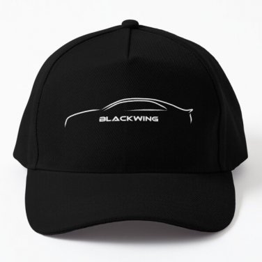 Ct4 Blackwing Outline Baseball Cap Hat Casquette Mens Black Women