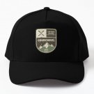 Courchevel Les Trois Vallees Savoie Fran Baseball Cap Hat Black Casquette Snapback