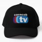 Corncob Tv Baseball Cap Hat Black Printed Casquette Snapback Czapka Fish