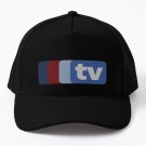 Corncob Tv Baseball Cap Hat Black Casquette Printed