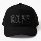 Cope Black Baseball Cap Hat Casquette Black Czapka Hip Hop Snapback Printed