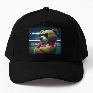 Cool Bear Loves Southampton Fc Baseball Cap Hat Hip Hop Snapback Printed