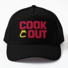 Cookout Vintage Chalk Texture Red Baseball Cap Hat Black Hip Hop Czapka Snapback