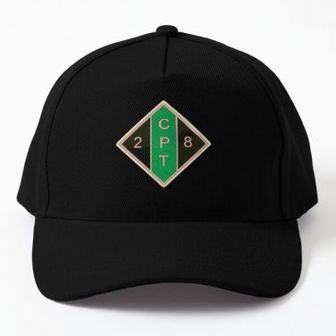 Compton Station County Sheriff Baseball Cap Hat Snapback Black