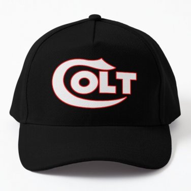 Colt Firearms Baseball Cap Hat Black Hip Hop Czapka Snapback Casquette