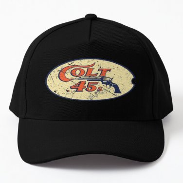 Colt 45 Gun Houston Texas Baseball Cap Hat Casquette Hip Hop Czapka Sun