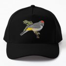 Colima Warbler Baseball Cap Hat Casquette Snapback Mens Black