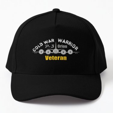 Cold War Warrior P 3 Orion Baseball Cap Hat Mens Casquette Snapback