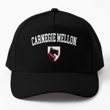 Cmu Baseball Cap Hat Czapka Casquette Black Printed