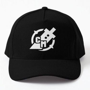 Cloudie Mcdoom Logo Hat Baseball Cap Hat Czapka Printed Black