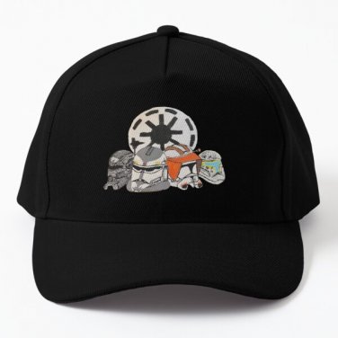 Clone Squad Echo Wolffe Cody Gregor Baseball Cap Casquette Hat Black Mens