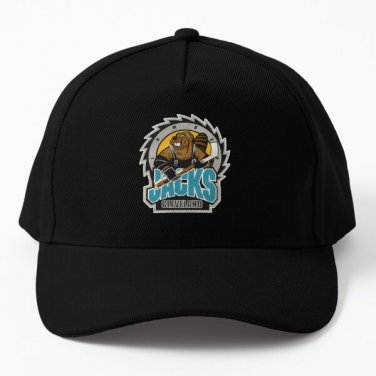 Cleveland Lumberjacks Retro Defunct Ice Baseball Cap Hat Snapback Black Casquette Hip Hop