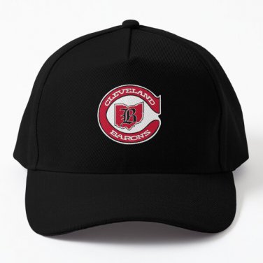 Cleveland Barons Vintage Hockey Team Emb Baseball Cap Hat Czapka Casquette Snapback Black
