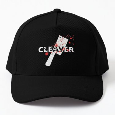 Cleaver Logo Baseball Cap Hat Snapback Black Women Mens Casquette
