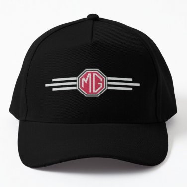 Classic Mg Winged Logo Baseball Cap Hat Casquette Hip Hop Snapback Printed Black