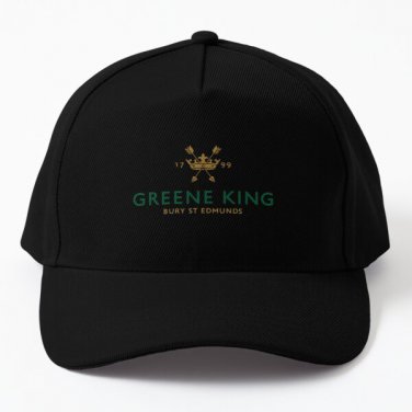 Classic Greene King 1799 Series Design Baseball Cap Casquette Hat Women Snapback Black