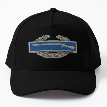 Cib Combat Infantry Badge Baseball Cap Hat Casquette Hip Hop Black