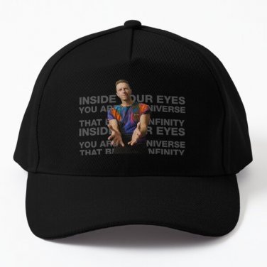 Chris Martin Baseball Cap Hat Casquette Black Mens Hip Hop