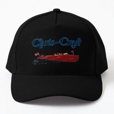 Chris Craft Baseball Cap Hat Czapka Hip Hop Black Casquette