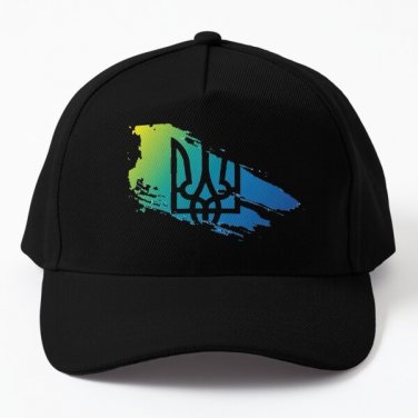 Breakthrough Tryzub Baseball Cap Hat Black Czapka Snapback