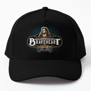 Braveheart Scottish Ale Baseball Cap Casquette Hat Black Snapback Mens