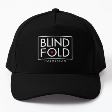 Blindfold Logo Mashersan Comisc Baseball Cap Hat Casquette Mens Snapback