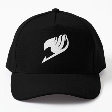 Fairy Tail Logo (White) Baseball Cap Unisex Hat Casquette Snapback