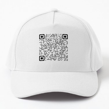 Exploding Toilet QR Code Baseball Cap Unisex Hat Casquette Snapback