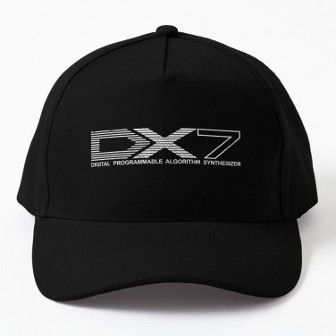DX7 Synth [Worn Look] Baseball Cap Unisex Hat Casquette Snapback