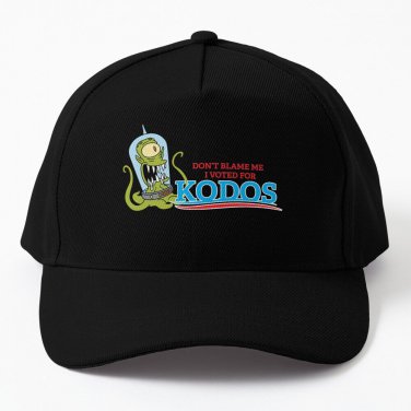 Don't Blame Me I Voted for Kodos Baseball Cap Unisex Hat Casquette Snapback