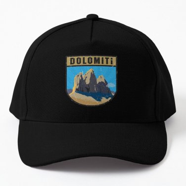 Dolomites Mountains, Dolomiti Baseball Cap Unisex Hat Casquette Snapback