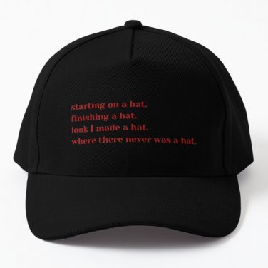 Finishing The Hat Lyrics Baseball Cap Hat Hip Hop Printed Snapback Czapka
