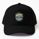 Finger Lakes Ny New York Owasco Lake Gra Baseball Cap Hat Black Printed Hip Hop
