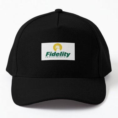 Fidelity Investment Logo Baseball Cap Casquette Hat Black Snapback Women