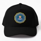 Fbi Emblem Badge High Quality Baseball Cap Hat Czapka Black Printed Casquette