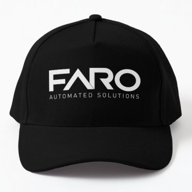 Faro Automated Solutions Logo Baseball Cap Hat Snapback Czapka Casquette Printed Hip Hop