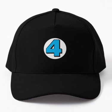 Fantastic Four 1 Essential Baseball Cap Hat Czapka Hip Hop Black