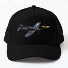 F4U Corsair Baseball Cap Hat Printed Black Czapka Snapback Casquette