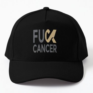 F Ck Cancer Baseball Cap Casquette Hat Black Mens