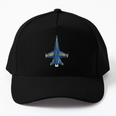 F 18 Hornet Blue Angels Baseball Cap Hat Black Hip Hop Casquette Snapback