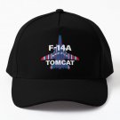 F 14A Tomcat Maverick Top Gun Movie Baseball Cap Hat Snapback Black Casquette Mens