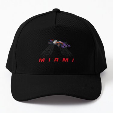 F 1 Miami Gp Aqua Baseball Cap Hat Black Women Casquette Snapback Mens