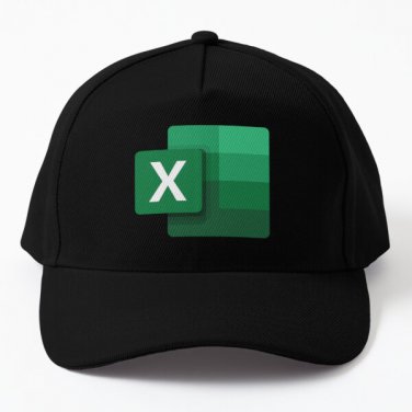 Excel Life Baseball Cap Hat Women Snapback Mens Hip Hop Black Casquette