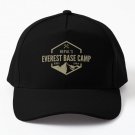 Everest Base Camp Baseball Cap Hat Black Casquette Mens