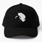 Eternal Cat Love Baseball Cap Hat Snapback Casquette Printed Black