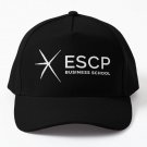 Escp College Logo Baseball Cap Hat Mens Casquette Hip Hop Snapback Black