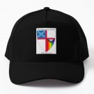 Episcopal Church Shield With Progressive Baseball Cap Hat Black Snapback Printed