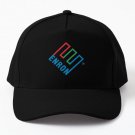 Enron Logo Baseball Cap Hat Snapback Hip Hop Czapka Black Casquette