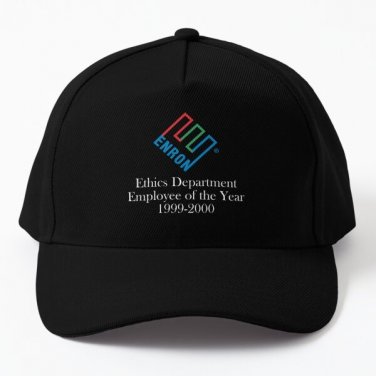 Enron Ethics Department Satire Parody Un Baseball Cap Hat Printed Fish