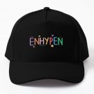 Enhypen Logo Baseball Cap Hat Casquette Snapback Women Hip Hop Black